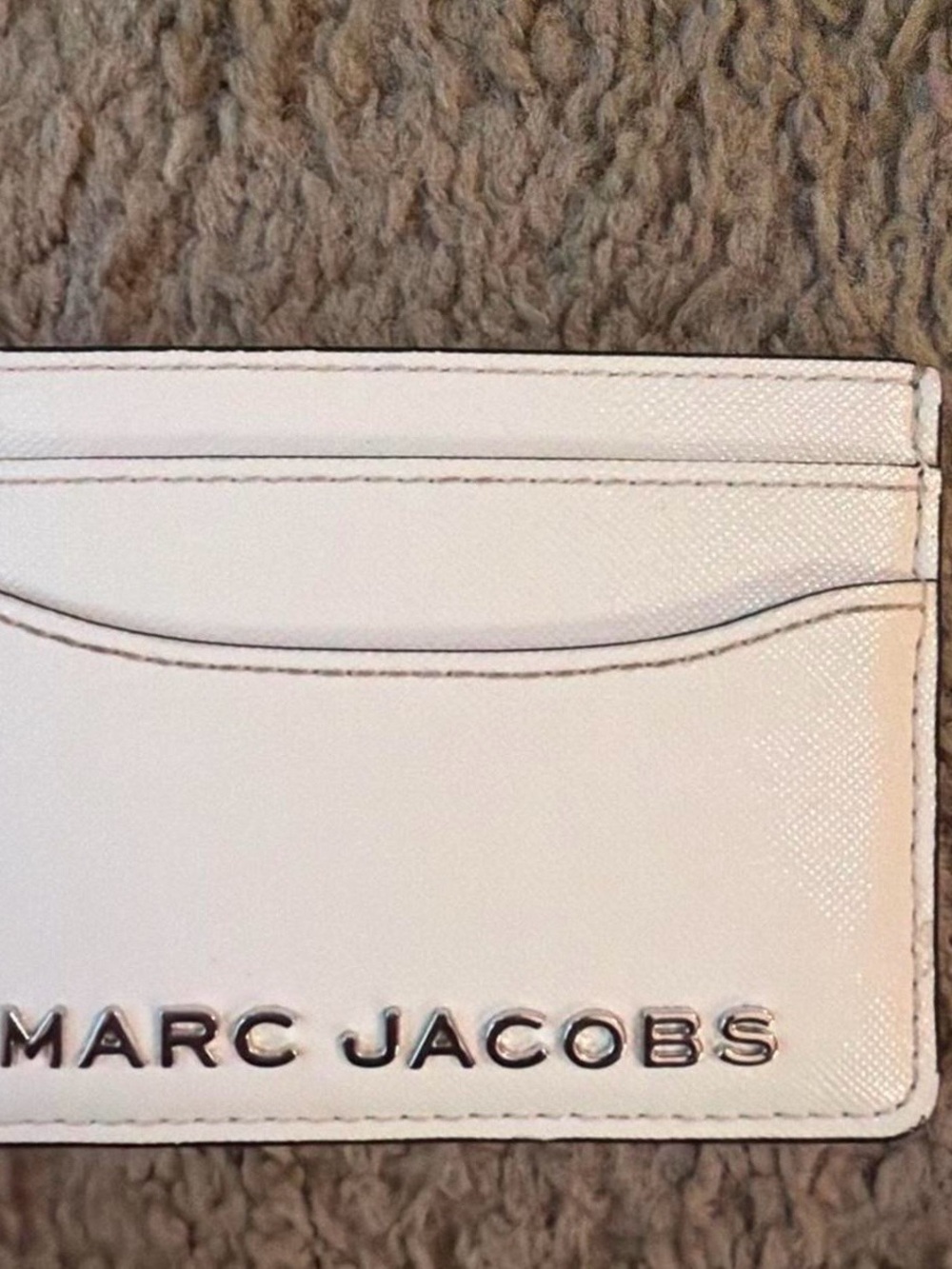 Marc Jacobs white Wallet card holder